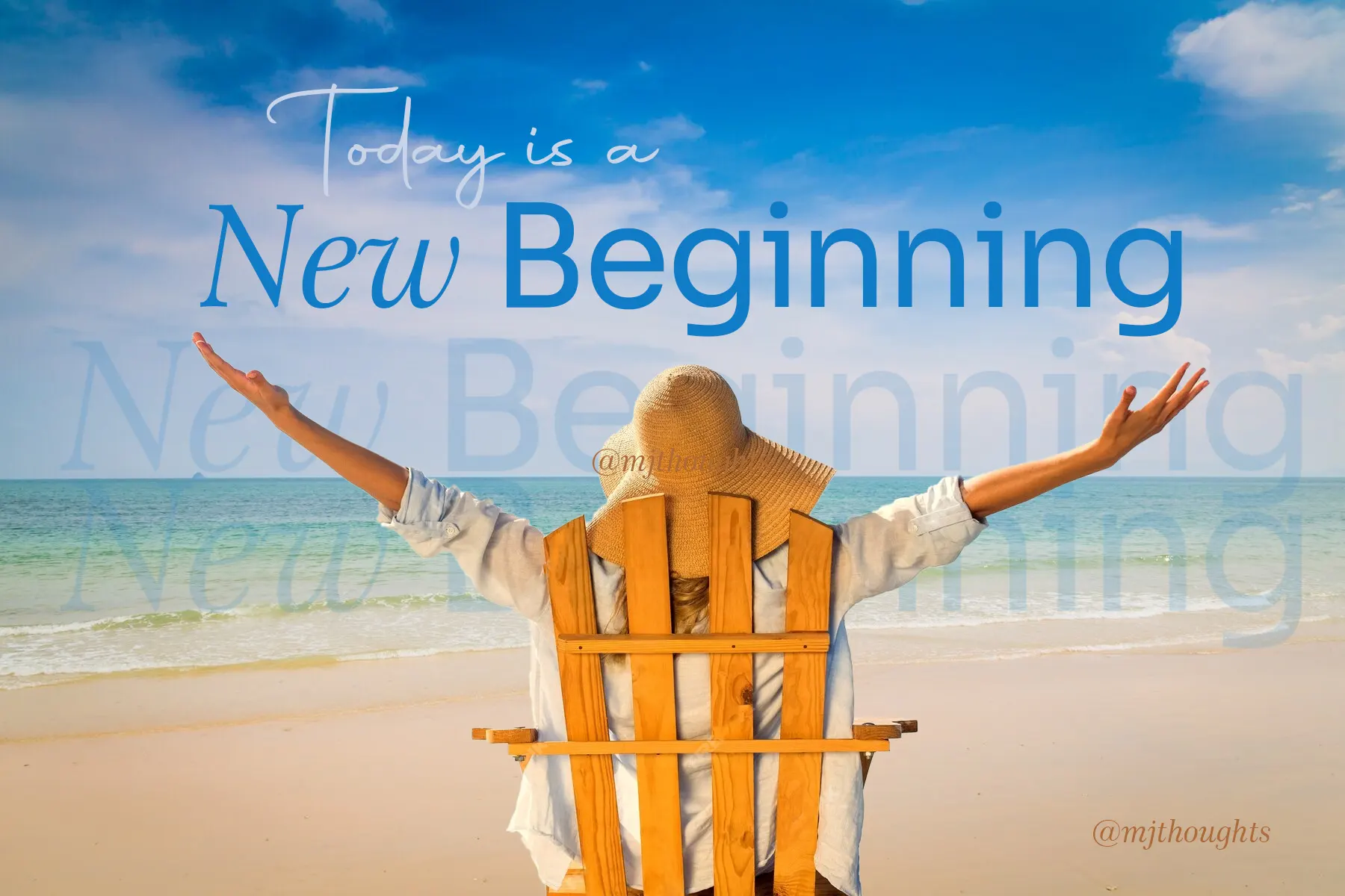 Today is a New Beginning